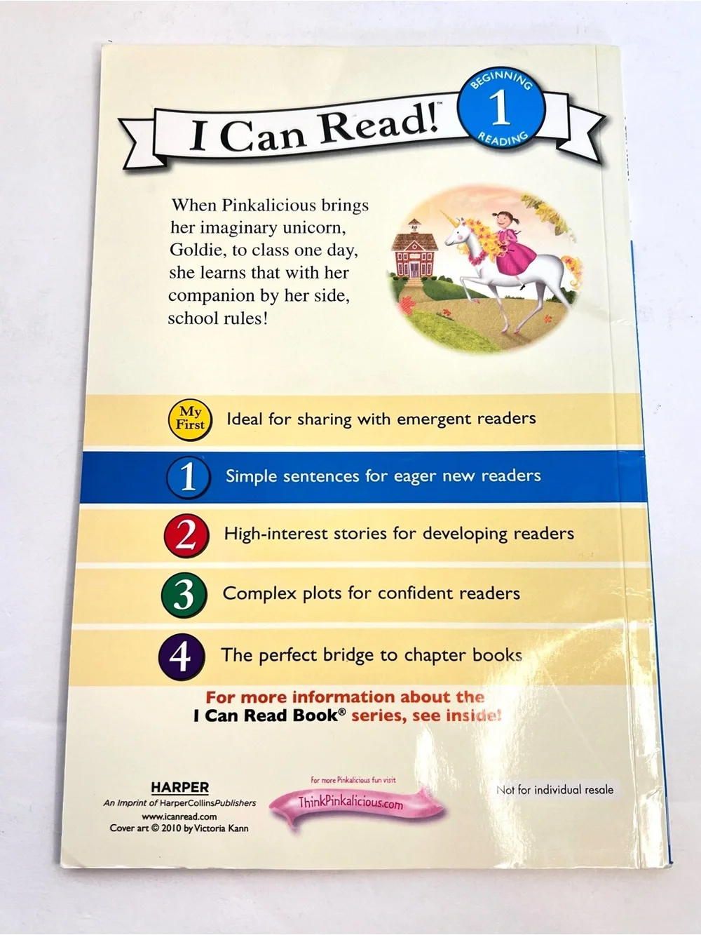 Kids Level 1 Early Reader Books Lot of 5 Splat Cat Pinkalicious Nat Geo